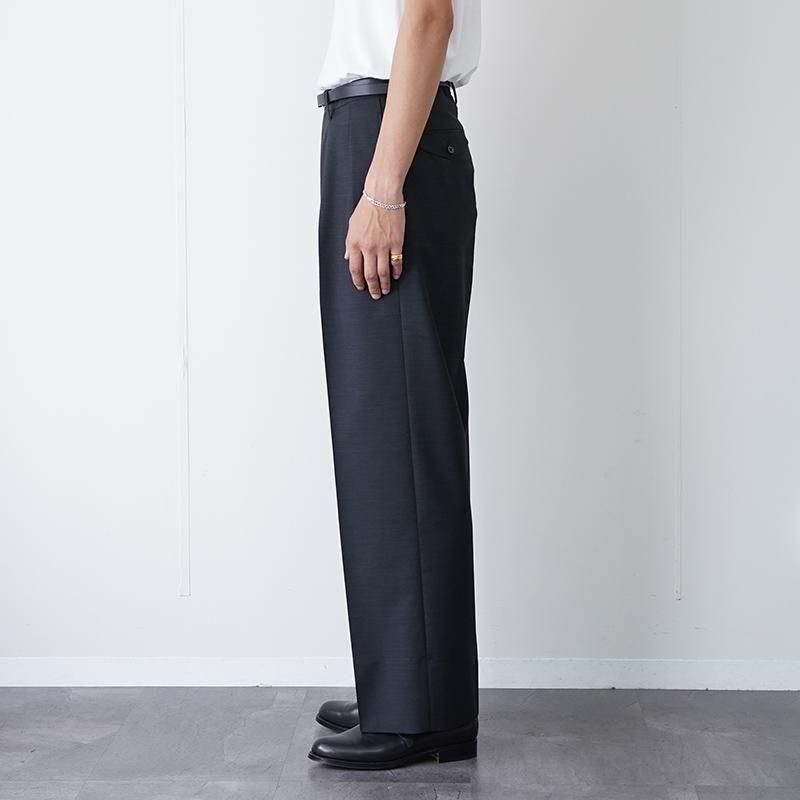 パンツ MAATEE&SONS 25aw Forever Slacks chacoal 25AW】MAATEE&SONS(マーティーアンドサンズ)/ FOREVER SLACKS