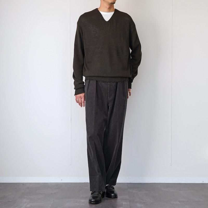 マーティアンドサンズ　シルクセーター　2 ラスト1点】【11/9(日)12:00販売開始】【2025 A/W】【MAATEE&SONS