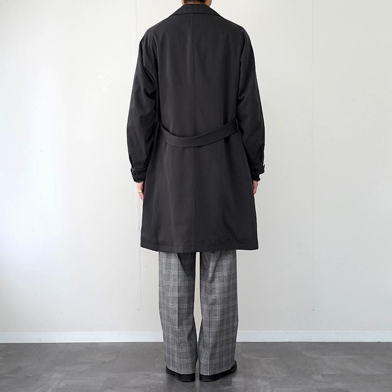MAATEE&SONSマーティーアンドサンズ ステンカラーコート black MAATEE&SONS / マーティーアンドサンズ | OUTDOOR BL - Black | 通販