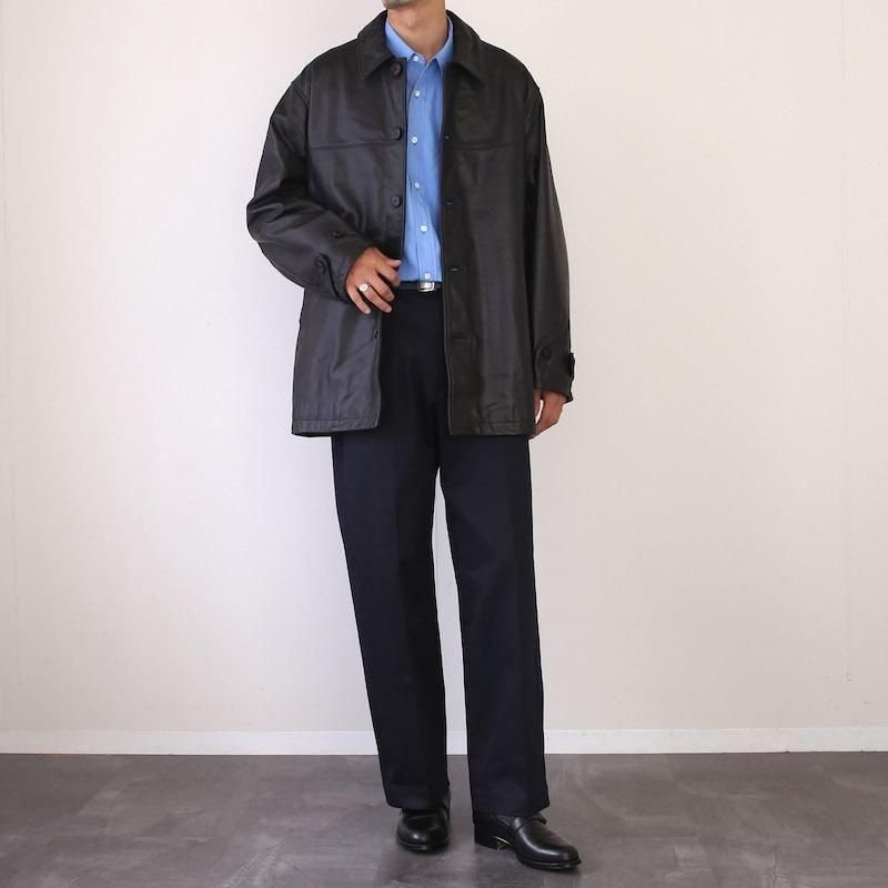 新品 UNIVERSAL PRODUCTS 25AW LEATHER コート UNIVERSAL PRODUCTS (ユニバーサルプロダクツ) レザーコートが