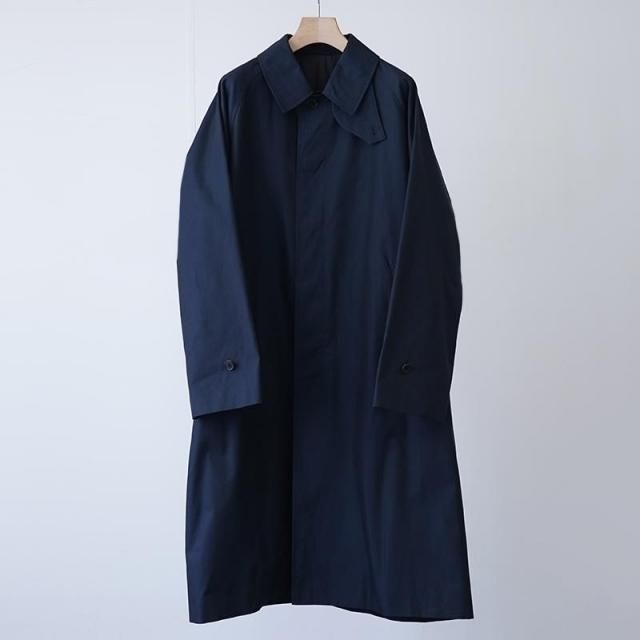2025 A/WۡUNIVERSAL PRODUCTSBALMACAAN COAT NAVY