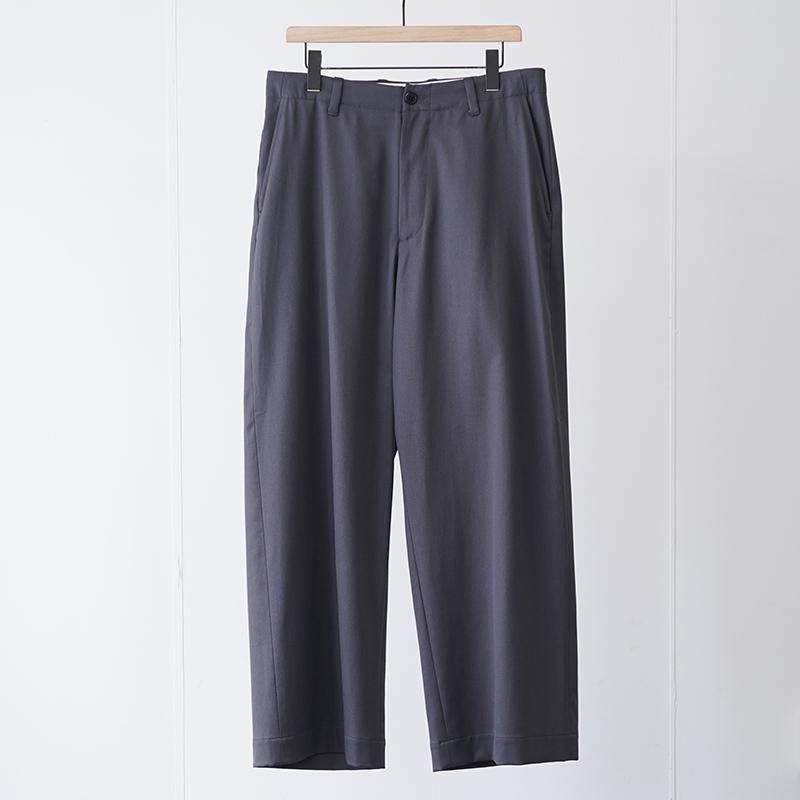 2025 A/W】【UNIVERSAL PRODUCTS】COTTON WOOL WIDE TROUSERS