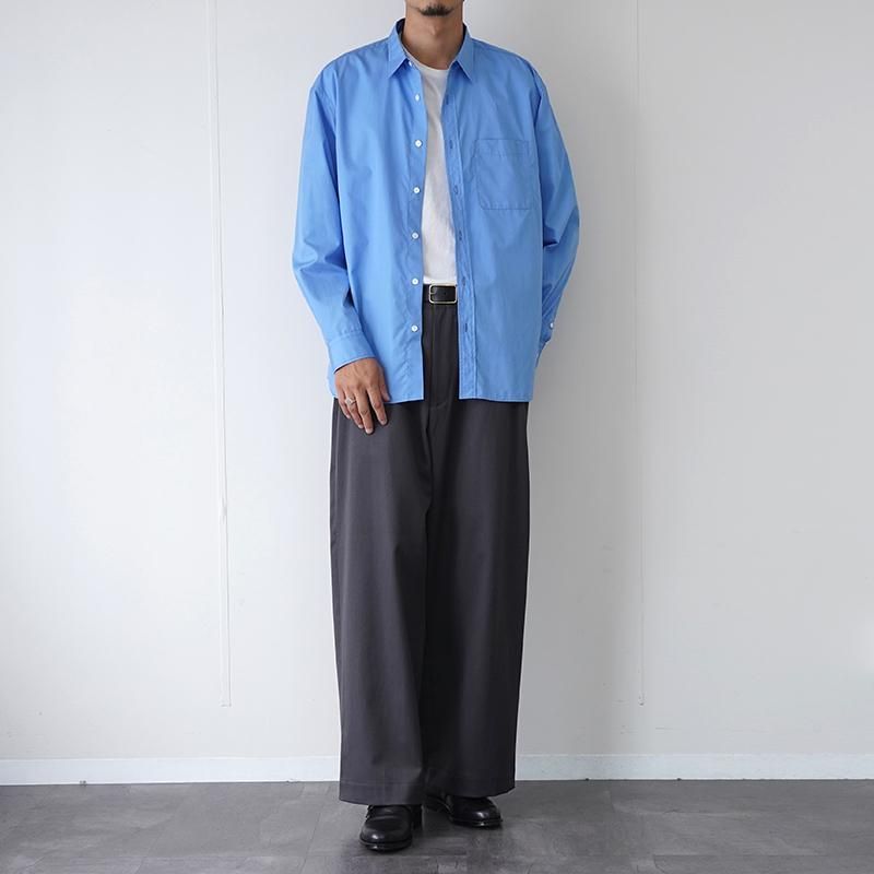 2025 A/W】【UNIVERSAL PRODUCTS】COTTON WOOL WIDE TROUSERS