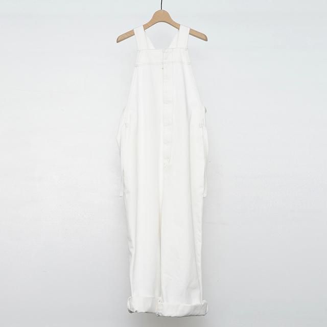 4/27()19:00䳫ϡۡ2025 S/SۡCURRENTAGE ơLOOSE FITTING OVERALL WHITE