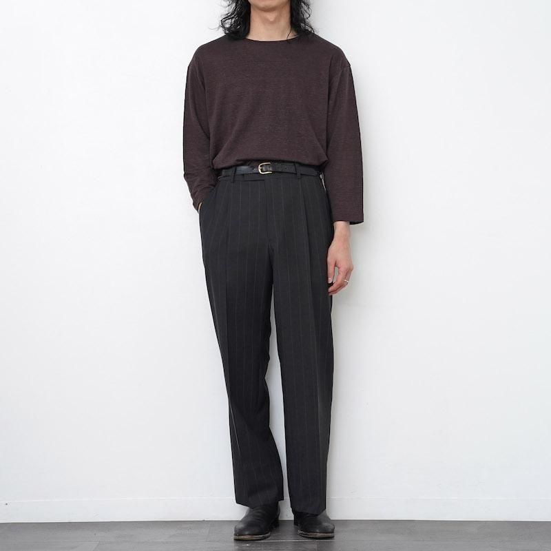 ご*ゅ様 BATONER Men Normandy Linen Basque S MEN】 - BATONER NORMANDY LINEN BASQUE SHIRTS - ノルマンディ