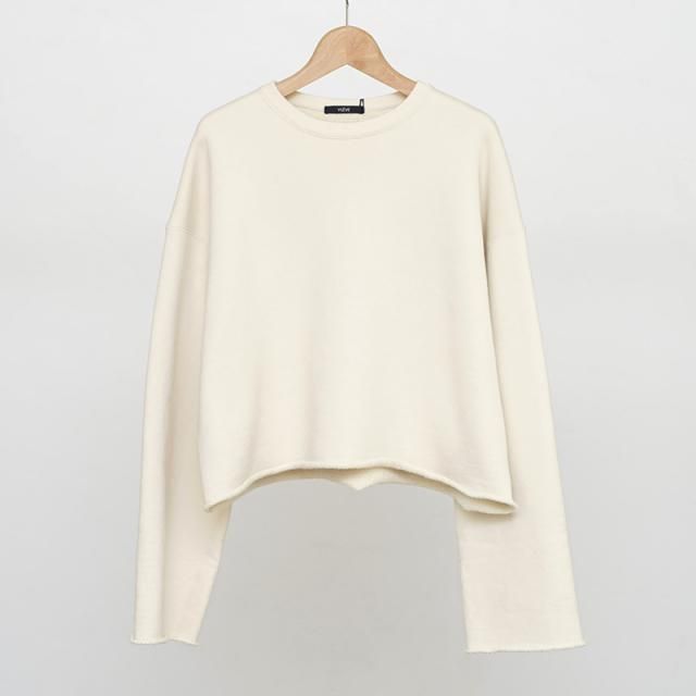 10/12()19:00䳫ϡۡ2025 A/WۡYLEVE 졼HEAVY WEIGHT FLEECE BLEACH P/O BUTTER