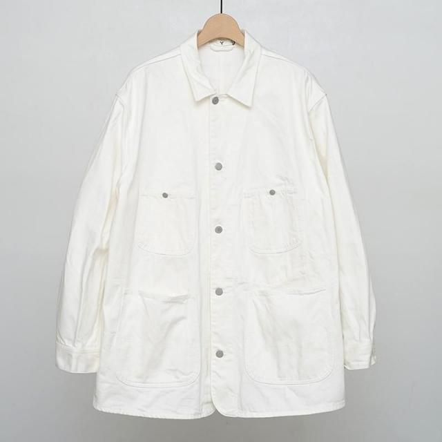 9/28()19:00䳫ϡۡ2025 A/Wۡ2025 A/WۡY 磻13oz ORGANIC COTTON DENIM COVERALL JK WHITE
