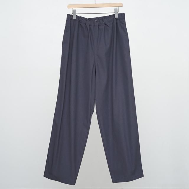 9/28()19:00䳫ϡۡ2025 A/WۡY 磻ORGANIC COTTON / RECYCLE POLYESTER TWILL TAPERED EASY TR NAVY


