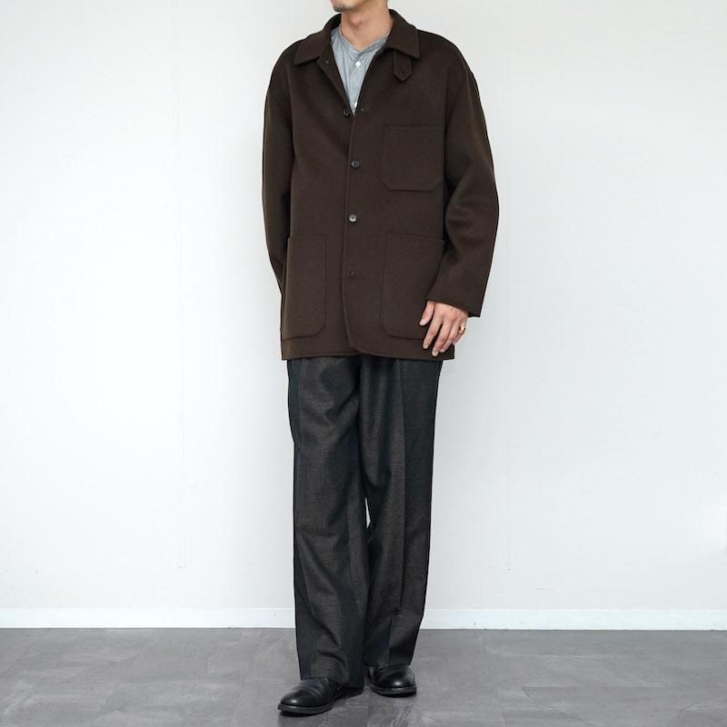 ジャケット・アウター YLEVE WOOL DOUBLE TWILL DUFFLE COAT 20211025_4060622.jpg