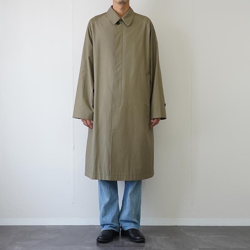 Studio Nicholson スタジオニコルソン Trent coat クリーン且つミニマル。【STUDIO NICHOLSON/スタジオニコルソン