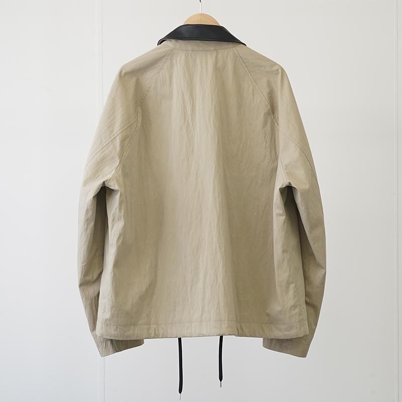 2025 A/W】【STUDIO NICHOLSON スタジオニコルソン】SHORT ZIP THROUGH