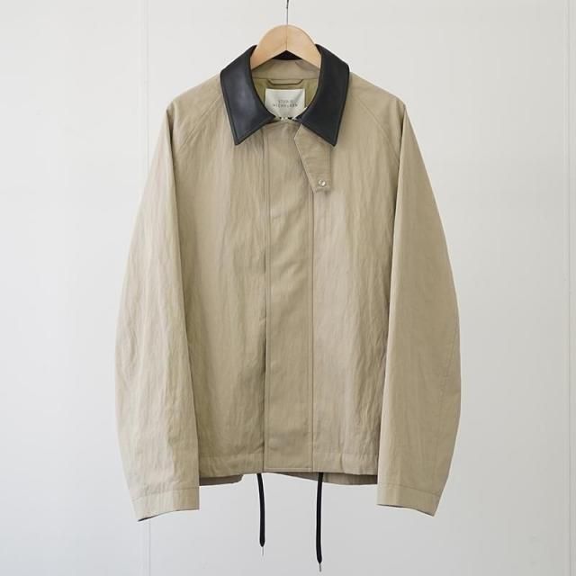 8/11()19:00䳫ϡۡ2025 A/WۡSTUDIO NICHOLSON ˥륽SHORT ZIP THROUGH JACKET PARCEL