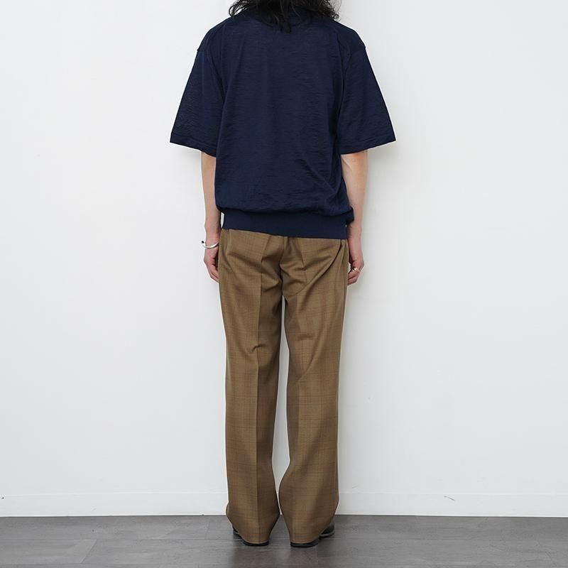 BATONERバトナーメンズ】CHOMA CREW NECK S/S DARK BLUE