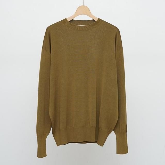 9/14()19:00䳫ϡۡ2025 A/WۡOlde H & Daughter / ɥɥɡSILK PLAIN STITCH CREW L/S ROSEMARRY
