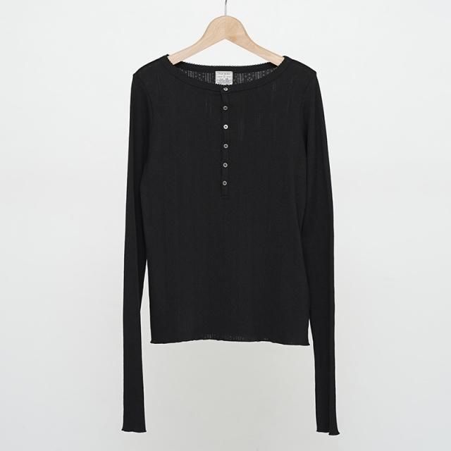 10/11()19:00䳫ϡۡ2025 A/WۡINSCRIRE 󥹥ꥢNeedle Jersey Henry BLACK