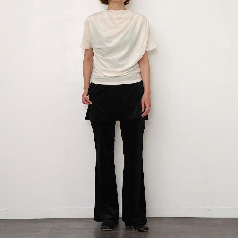 9/5再入荷】【2025 A/W】【PHEENY / フィーニー】sheer velour