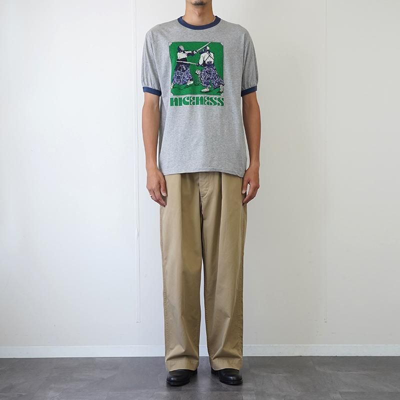 NICENESS 25AW K.ATHENA 剣道リンガー Tシャツ S NICENESS(ナイスネス) / K.ATHENA / K.アテナ ( 剣道リンガー