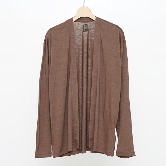 BATONERХȥʡ󥺡SUMMER WOOL CARDIGAN BROWN