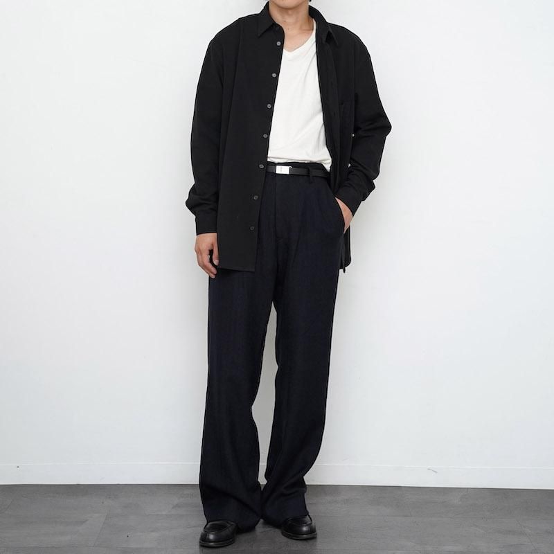 10/19(日)19:00販売開始】【2025 A/W】【seya. セヤ】FRILLED SHIRT