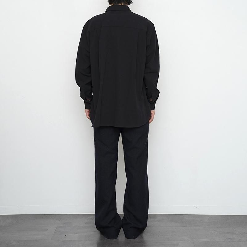 10/19(日)19:00販売開始】【2025 A/W】【seya. セヤ】FRILLED SHIRT