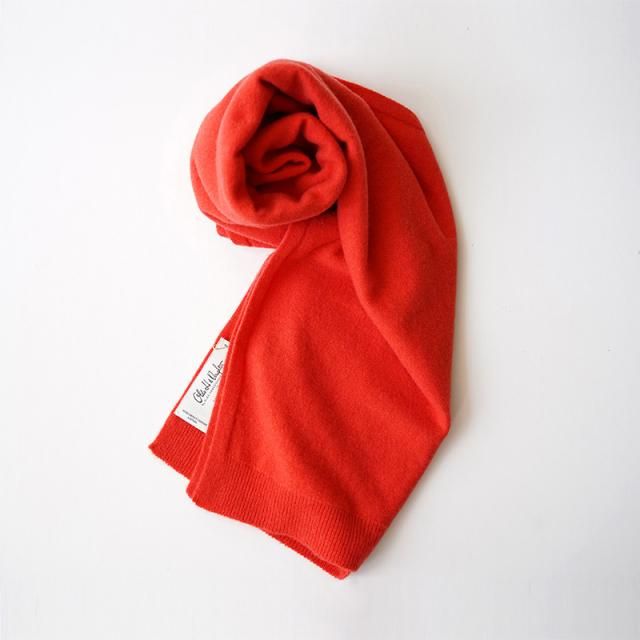 11/20()19:00䳫ϡۡ2025 A/WۡOlde H & Daughter / ɥɥɡCASHMERE MUFFLER POPPY