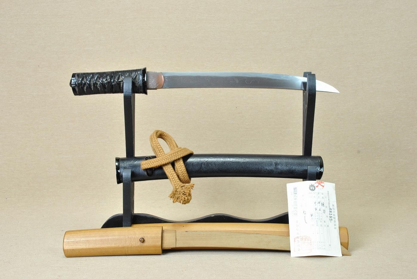 進*西様 短刀　登録不用合法サイズ 白鞘に鹿を使ってます　武具　骨董 刀剣　無銘 進*西様 短刀 登録不用合法サイズ 白鞘に鹿を使ってます