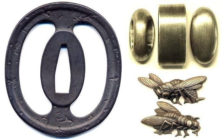 武蔵拵え用金具 武蔵拵え用金具