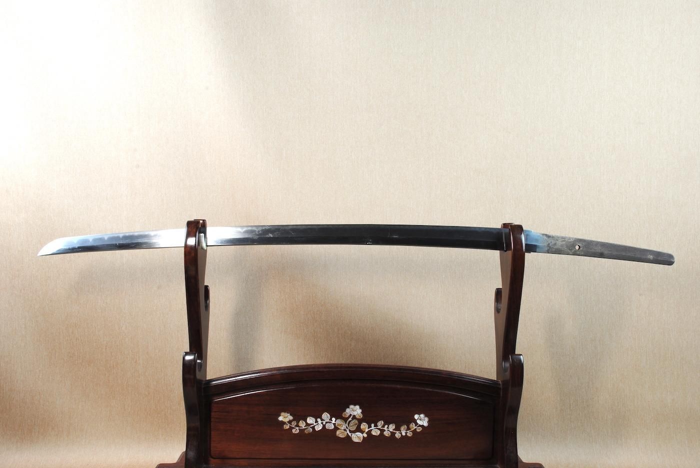 三本杉の現代刀】「藤原兼廣」66.6cm 、鑑賞に・居合・試斬刀