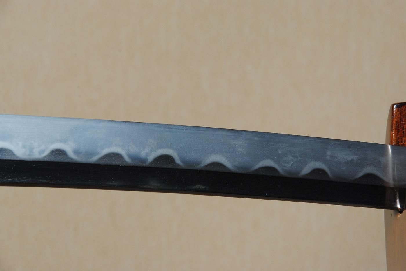 残欠刀 合法サイズです。刃身在銘(忠吉)古い物です。鞘は漆塗り