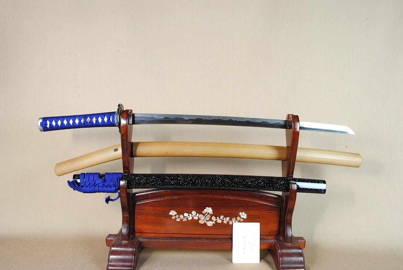 江戸水田の大脇指】「山城大掾源国重」59.7cm 、鑑賞に・居合・試斬刀