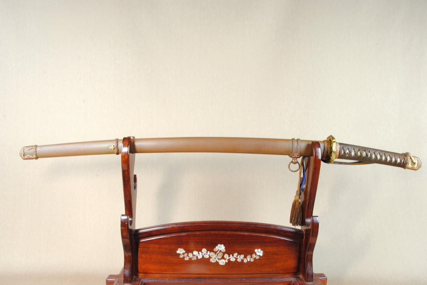 保存状態の良い軍刀②】「兼次」67.4cm 、鑑賞に・居合・試斬刀