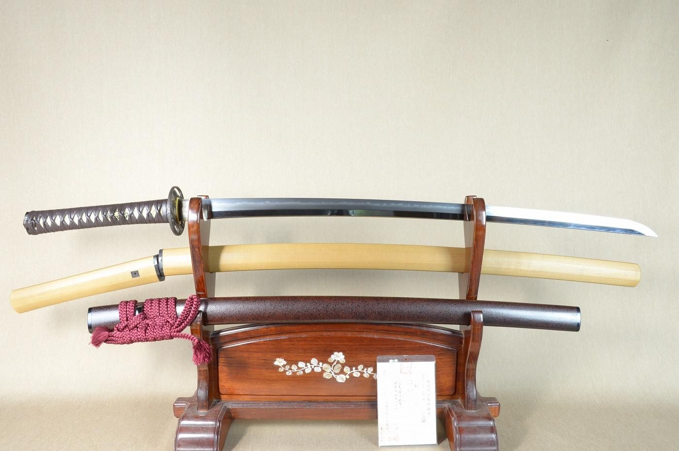 研ぎ上がり・斬れ味保証、豪刀】「延秀」74.3cm 、鑑賞に・居合