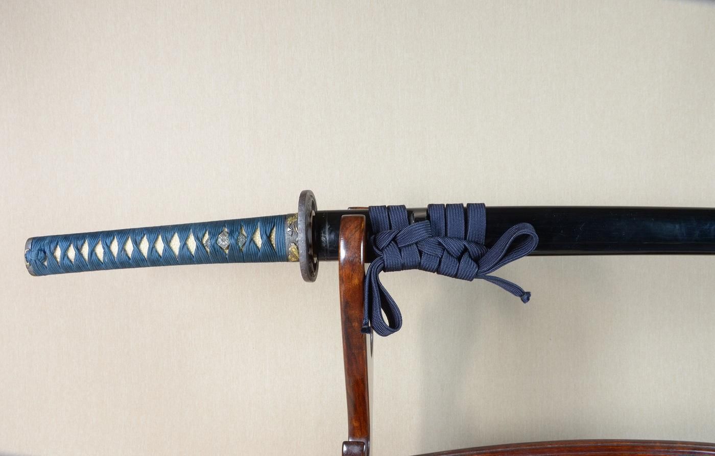 生茎 在銘の中河内！】「河内守國助」69.9cm 、鑑賞に・居合・試