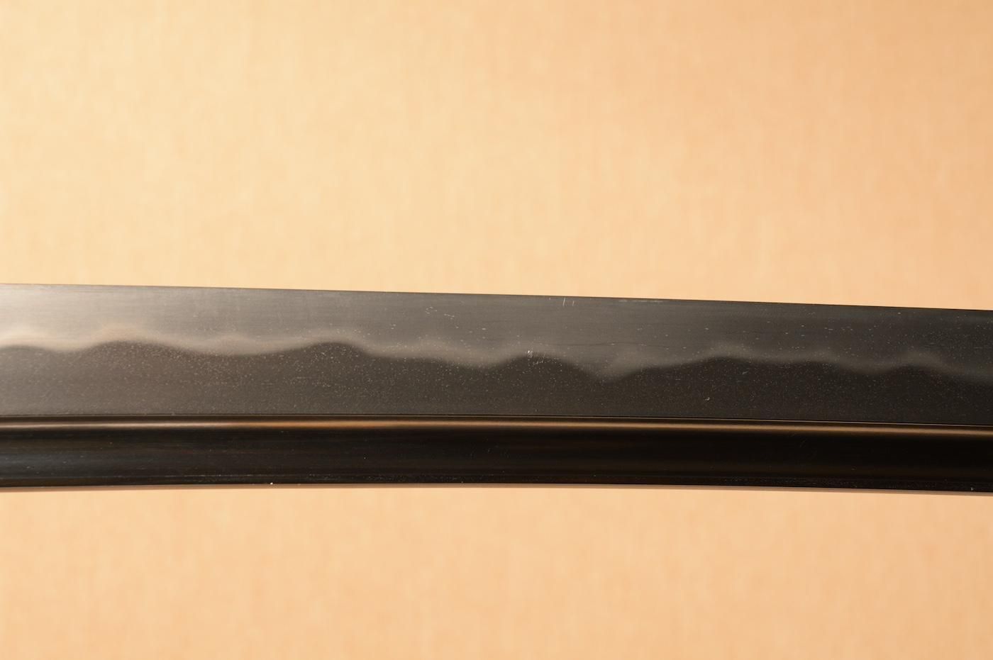 健全な現代刀、長寸・樋鳴り良し】「一貫斉源友宏」 74.5cm