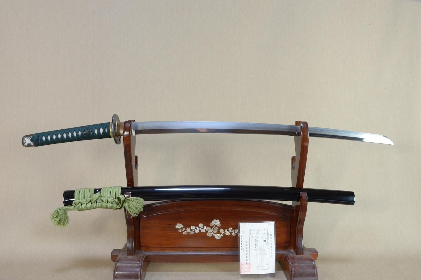 研ぎ上がり・斬れ味抜群】「関住兼道」 69.0cm 、鑑賞に・居合・試斬刀