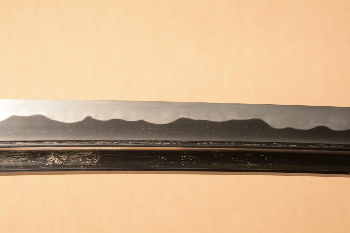 保存刀剣・新々刀同田貫、長寸・樋鳴り良し】「無銘」 72.9cm