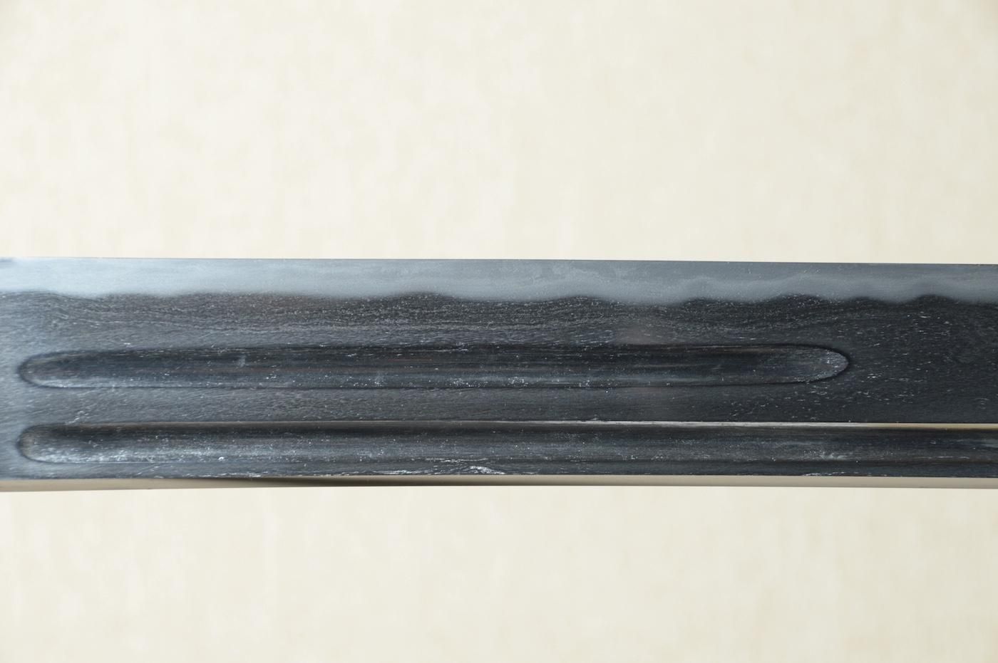 凛として、寸延び短刀】「無銘」30.6cm 、鑑賞に・拵を付け居合の前