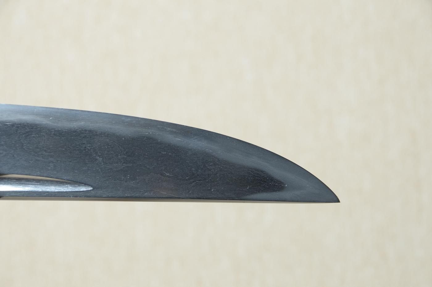 凛として、寸延び短刀】「無銘」30.6cm 、鑑賞に・拵を付け居合の前