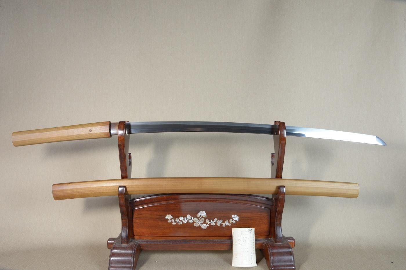 長寸、反り姿美しい、豪壮な一振】「無銘」76.9cm 、鑑賞に・拵