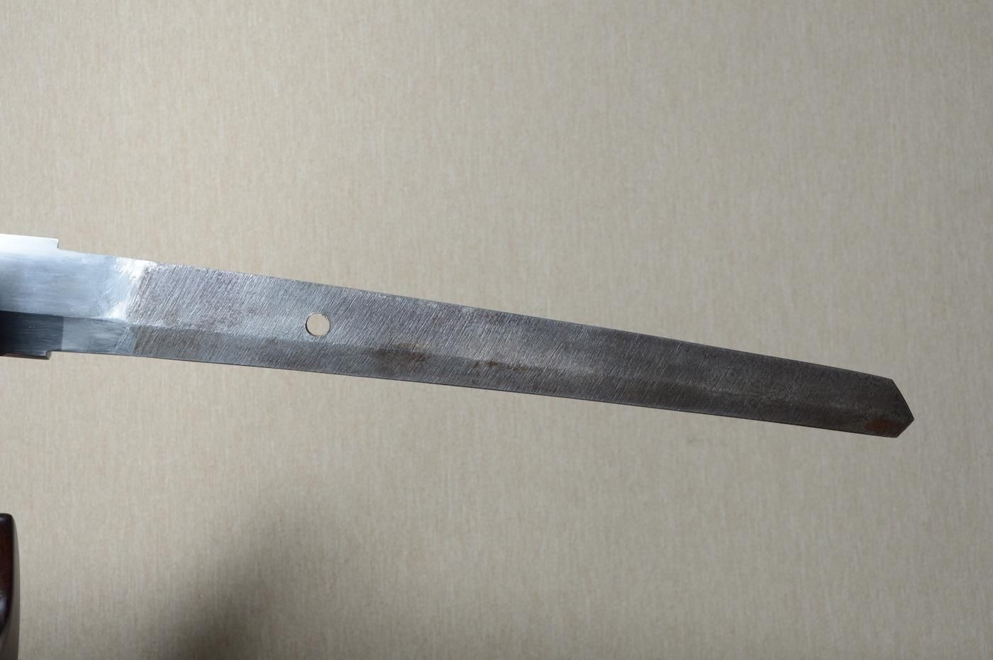 長寸、反り姿美しい、豪壮な一振】「無銘」76.9cm 、鑑賞に・拵