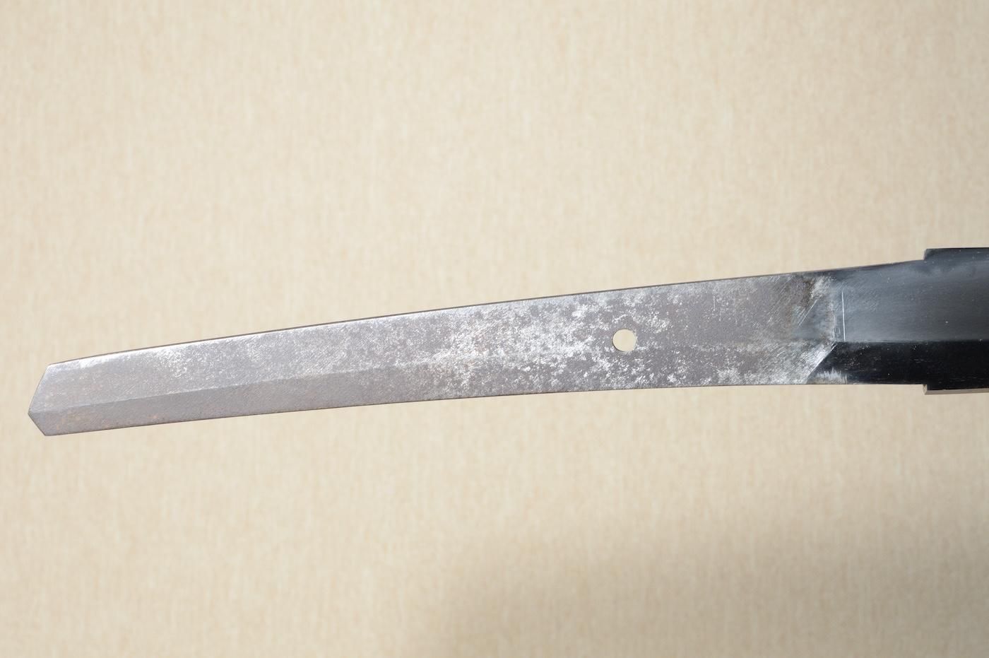 研ぎ上がり・斬れ味保証、長さ重ね頃合いの一振】「無銘」66.4cm