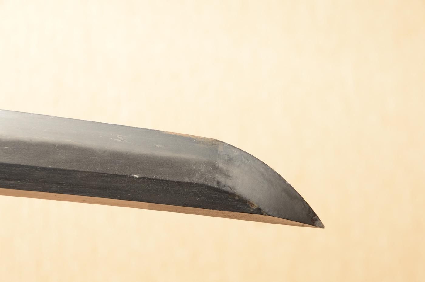 訳あり？特価】 本鍛錬軍刀「宗忠」66.9cm 、鑑賞に・居合・試斬