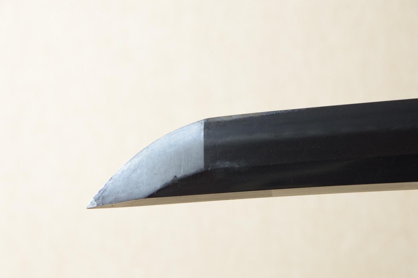 訳あり？特価】 本鍛錬軍刀「宗忠」66.9cm 、鑑賞に・居合・試斬