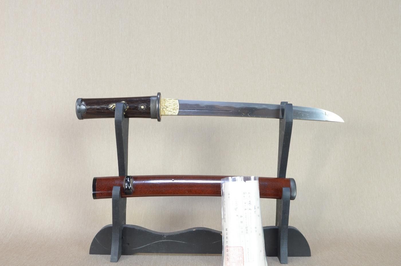 時代有り、沸ほとばしる短刀】「無銘」27.7cm 、鑑賞に・居合の 時代有り、沸ほとばしる短刀】「無銘」27.7cm 、鑑賞に・居合の