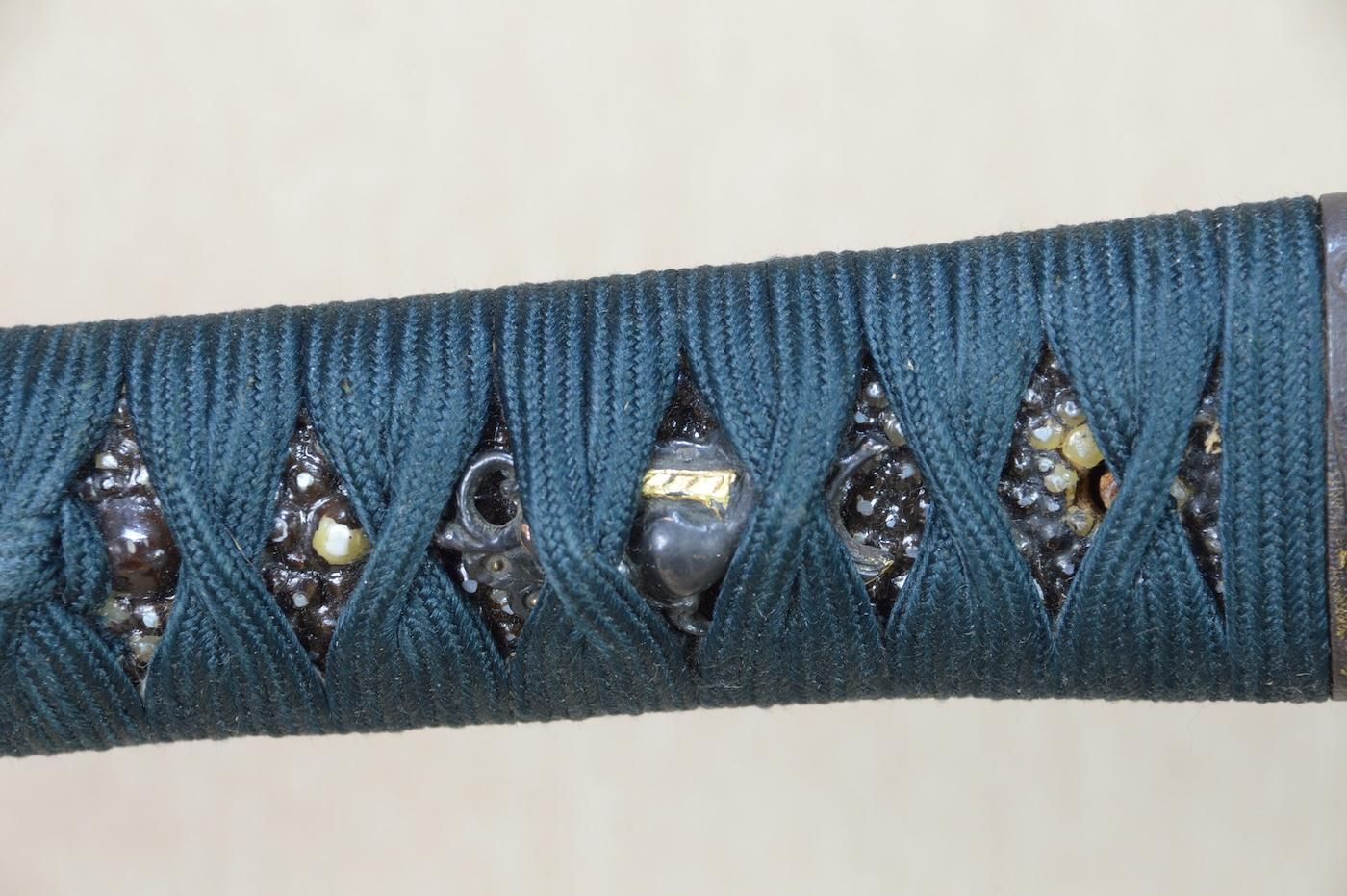 倶利伽羅龍の彫がある脇指】「無銘」36.4cm 、鑑賞に・居合・試