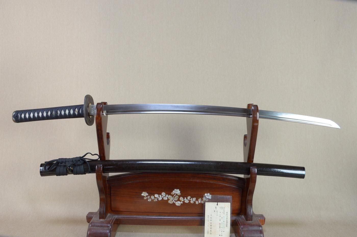 軽量手持ち良く、樋鳴り良い一振】「無銘」71.5cm 、鑑賞に