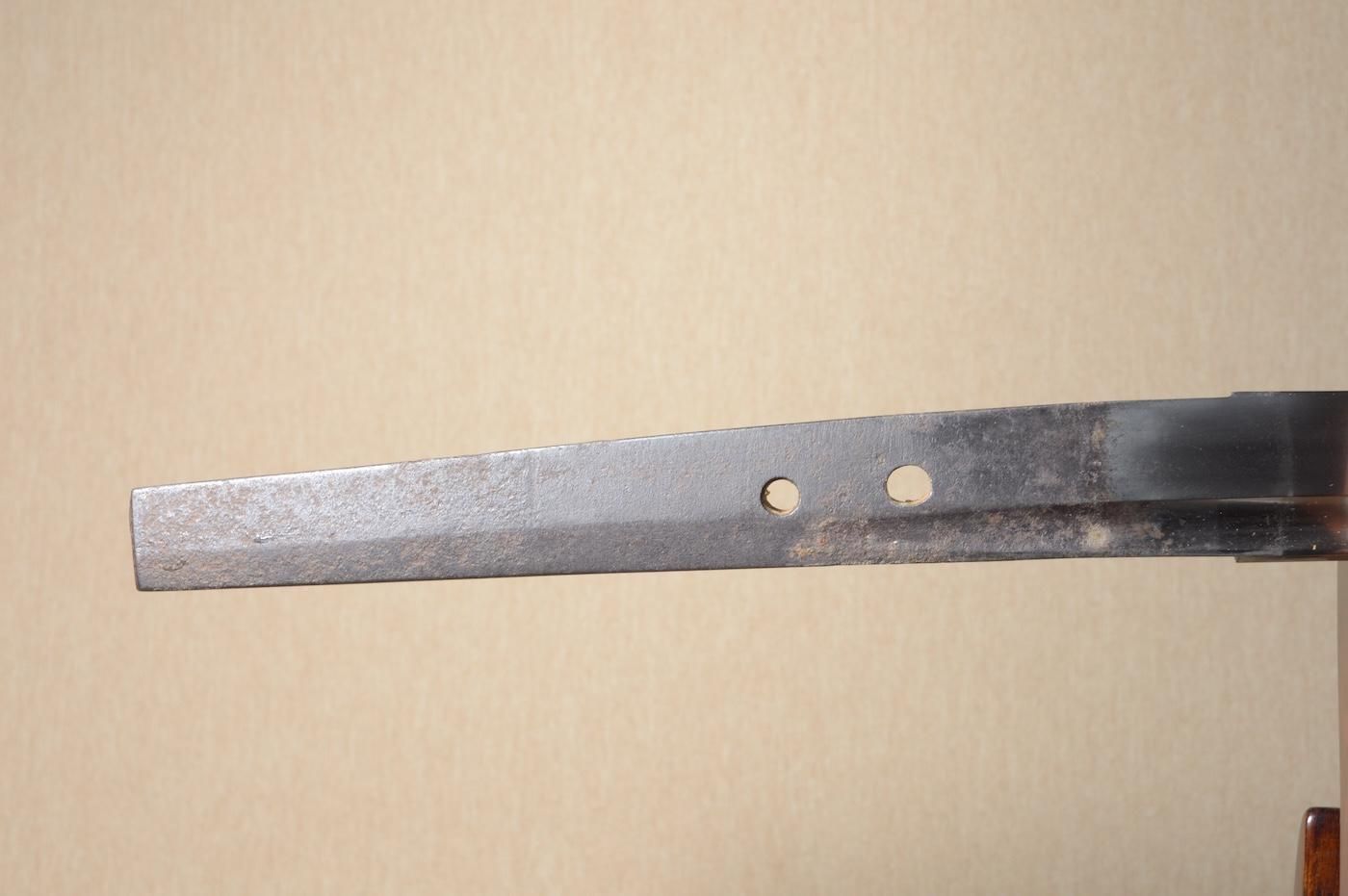 軽量手持ち良く、樋鳴り良い一振】「無銘」71.5cm 、鑑賞に