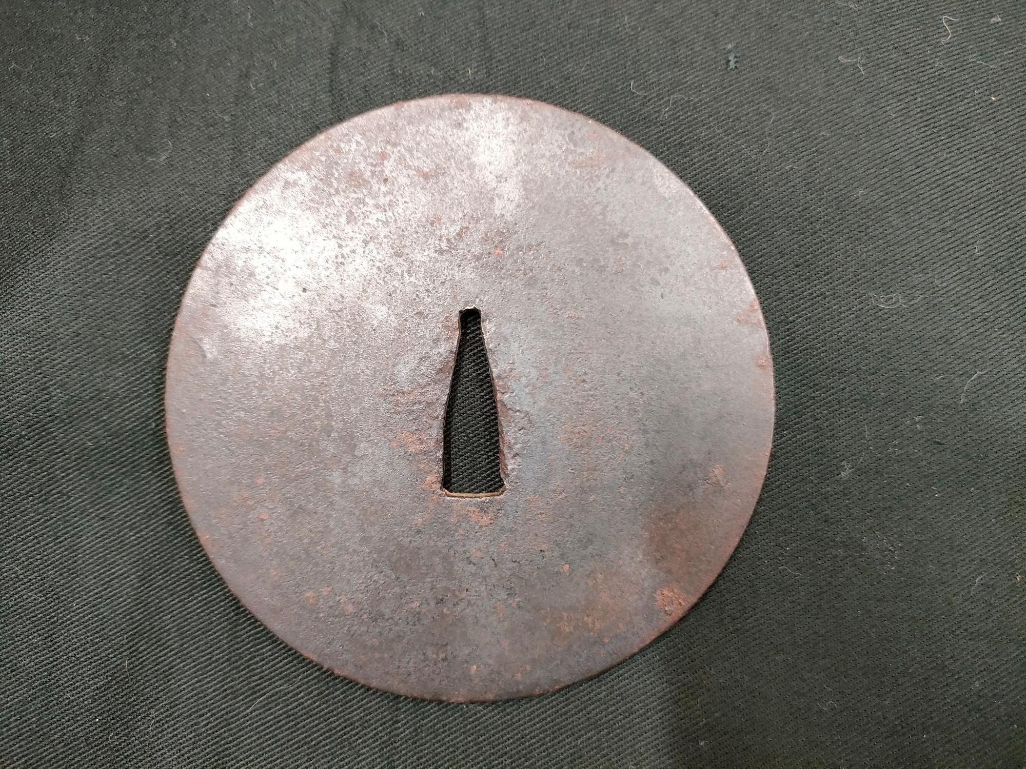 時代 鉄鍔 刀匠鍔（12） - 日本刀｜刀剣や居合道着の通販なら池田