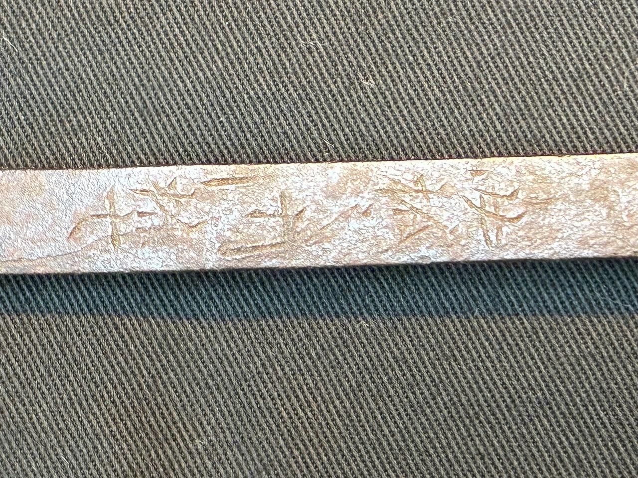 戦国末期の同田貫の一槍、研ぎ上がり・白鞘新調】「同田貫源左