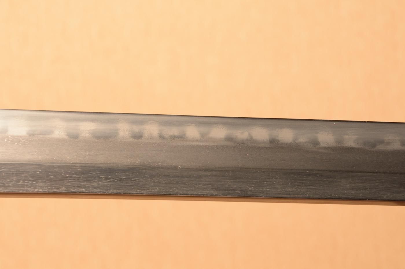 長寸で重ね厚い幕末勤王刀】「無銘」78.3.cm 、鑑賞に・拵を付け居合